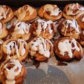 El cooksnap de norajobm cuando hizo Cinnamon Rolls. "roles de canela".