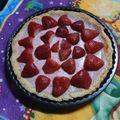 El cooksnap de Gabriela Aguilar cuando hizo Pie de frutilla.