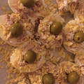 El cooksnap de Marieta cuando hizo Huevos Rellenos.