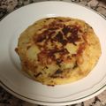 El cooksnap de juliet cuando hizo Tortilla de patata y harina de garbanzo sin huevo.