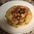 El cooksnap de juliet cuando hizo Tortilla de patata y harina de garbanzo sin huevo.