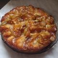El cooksnap de Romina Magali Rivero cuando hizo Torta de manzana invertida.