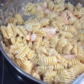 El cooksnap de silvia cuando hizo Ensalada de pasta con langostinos.