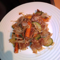 El cooksnap de isa24 cuando hizo Chop suey de ternera.