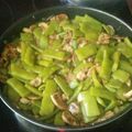 El cooksnap de grumete cuando hizo Judías verdes con jamón y setas variadas.