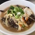 Dale Chung's cooksnap of when they made 酸辣湯.
