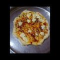 Falguni Shah's cooksnap of when they made ચીઝ ભાખરી પીઝા.