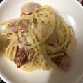 Cooksnap của Thiên Ý khi họ làm theo món Mì Ý sốt kem nấm