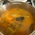 Cooksnap Syuhada Subri semasa beliau membuat Pari Masak Asam Tempoyak.