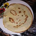 El cooksnap de Nicole cuando hizo Panqueques con plátano.