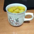 El cooksnap de Jess Ceballos cuando hizo Ponche de piña.