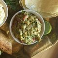 Naomi's cooksnap of when they made Guacamole.