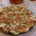 El cooksnap de Rogelio Lianes Lombardo cuando hizo Carpaccio de calabacín con vinagreta de mostaza.