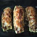 El cooksnap de Laura Notario cuando hizo Calabacín relleno de carne.