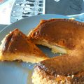 El cooksnap de Marvi cuando hizo Tarta de queso al microondas.