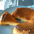 El cooksnap de Marvi cuando hizo Tarta de queso al microondas.