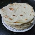 El cooksnap de Luján cuando hizo Fajitas / rapiditas / tortillas.