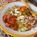 Cooksnap de I. Anselmo quando cozinhou Salada mista sem alface.