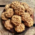 El cooksnap de ⊹⊱ 𝔾𝕚 ⊰⊹ cuando hizo Galletitas de avena con crema de maní y nueces sin gluten sin azúcar.