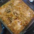 El cooksnap de Mica Couso cuando hizo Torta de verduras al horno.