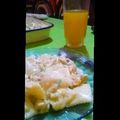 El cooksnap de Saruana Vega cuando hizo Salsa blanca de verdeo para pastas frescas 💚.