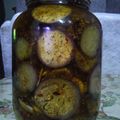 El cooksnap de Ana Gabriela Fernandez cuando hizo Berenjenas al escabeche y mía.