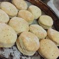 El cooksnap de Daniela Birgisson cuando hizo Pancitos salados.