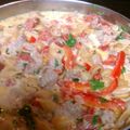 paula 7777's cooksnap of when they made Bow Ties with sausage tomatoes and cream.