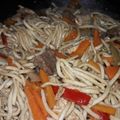 El cooksnap de Eskarliett Arellano Delgado cuando hizo Chow Mein Cantones.