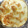 El cooksnap de Fernando cuando hizo Coliflor al horno con bechamel de azafrán y pimienta al limón.