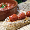 El cooksnap de lacocinarojadecris.blogspot.com cuando hizo Chorizos a la sidra.
