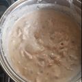 El cooksnap de Eva Montero cuando hizo Salsa blanca fácil.