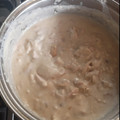 El cooksnap de Eva Montero cuando hizo Salsa blanca fácil.