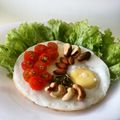 ImanAlJoaky's cooksnap of when they made Fried egg with roasted nuts.