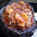 El cooksnap de yisela cuando hizo Carbonada en zapallo.