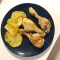 El cooksnap de Rebeca Martínez cuando hizo Muslos de pollo asados con verduras.