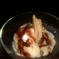 Sushmita Chakraborty's cooksnap of when they made Choco vanilla ice cream.