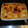 Dawn.Coyote's cooksnap of when they made Scalloped Potatoes.