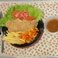 Cooksnap dari Dapur Mentik untuk resep Crispy Chicken Steak with Mushroom Sauce