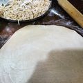 El cooksnap de Julieta Raño cuando hizo Fideos caseros artesanales.