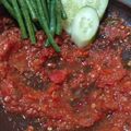 Cooksnap dari Dani Dani untuk resep SambaL trasi tomat Mentah.... Nyusss