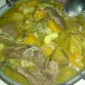 El cooksnap de Alejandra Medina cuando hizo Puchero.