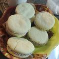 El cooksnap de Natalia Monzon cuando hizo Alfajor de maicena.