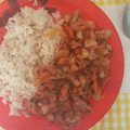 El cooksnap de Sandy cuando hizo Guiso de garbanzos y verduras variadas.
