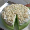 Cooksnap dari Pipin Suprinah untuk resep Bolu pandan kukus 2 buah telur