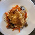 stevesites1975's cooksnap of when they made Copycat Longhorns Parmesan crusted chicken.
