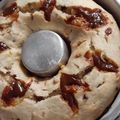 El cooksnap de Flor Peredo cuando hizo Budín banana split (budín rosca).