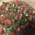 Shari's cooksnap of when they made Fresh salsa.