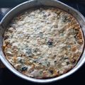 El cooksnap de Jose Deiro cuando hizo Tarta de puerros y choclo con pollo.
