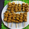 Hina Ibrahim's cooksnap of when they made Beaf shashlik sticks.